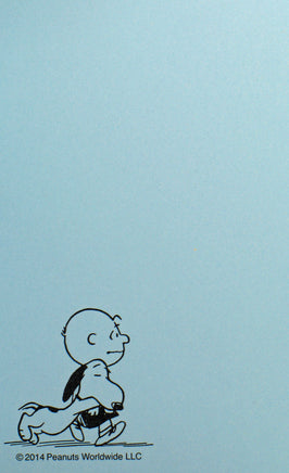 Snoopy Beagle Hugs Pocket/Purse - Size Memo Pad - Beagle Happen On The Move - snoopn4pnuts.com