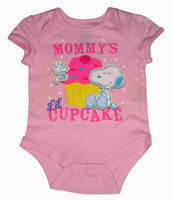 Snoopy Infant Onesie - Mommy's Little Cupcake