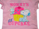 Snoopy Infant Onesie - Mommy's Little Cupcake