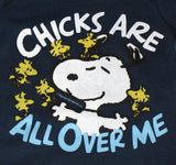 Snoopy Infant Onesie - Chicks Are All Over Me