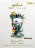 2008 Spotlight on Snoopy Christmas Ornament #11 - Patriotic Pals