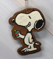 Wooden Ornament - Snoopy's Christmas Ornament