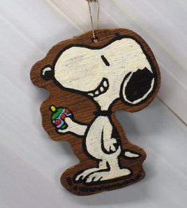 Wooden Ornament - Snoopy's Christmas Ornament - snoopn4pnuts.com