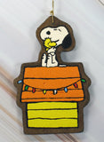 Wooden Ornament - Snoopy and Woodstock