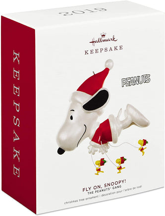 2019 Fly On, Snoopy Christmas Ornament - snoopn4pnuts.com