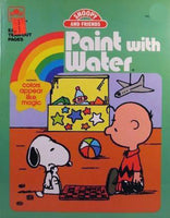 Snoopy and Friends Paint With Water Book