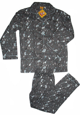 Snoopy Imported Unisex Flannel Pajamas - Size Medium - snoopn4pnuts.com