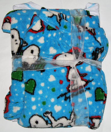 Snoopy Fleece Pajama Set - snoopn4pnuts.com