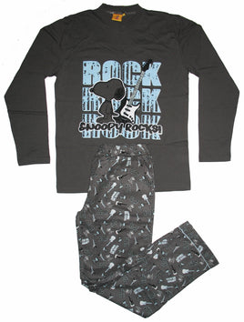 Snoopy Imported Unisex Flannel Pants and Long Sleeve T-Shirt Set - Size Medium - snoopn4pnuts.com