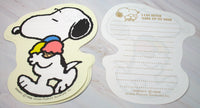 Snoopy Lined Stationery - I Can Never Make Up My Mind - snoopn4pnuts.com