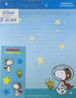 Snoopy Astronaut Stationery - Blue