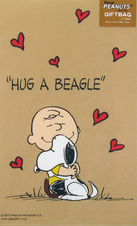 Snoopy Decorative Gift Bags - Hug A Beagle - snoopn4pnuts.com