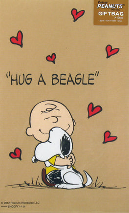 Snoopy Decorative Gift Bags - Hug A Beagle - snoopn4pnuts.com