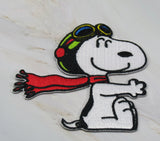 Snoopy Flying Ace Iron-On Patch