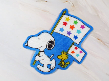 Patriotic Snoopy Patch - snoopn4pnuts.com