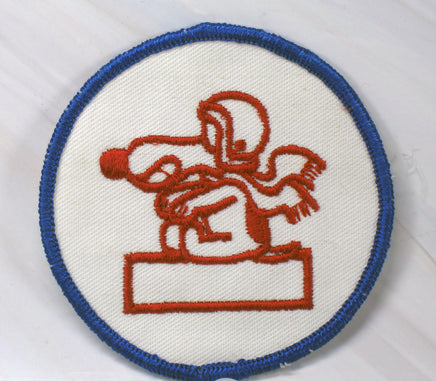 Snoopy Flying Ace Vintage Sew - On Cloth Patch - snoopn4pnuts.com