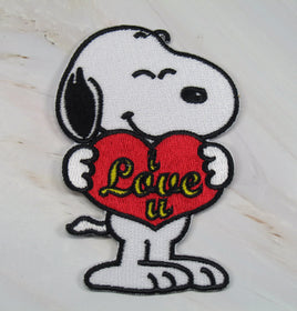 Snoopy Love Patch - snoopn4pnuts.com