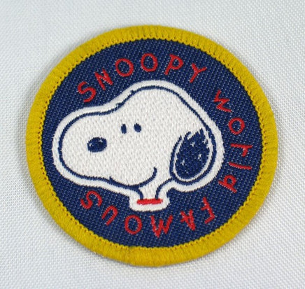 Snoopy World Famous Patch