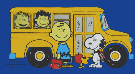 Peanuts Vintage 6 - Piece School Kit (Vinyl Pencil Bag With Accessories) - snoopn4pnuts.com