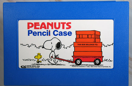 Snoopy Vintage Hinged Pencil Case / Box - snoopn4pnuts.com