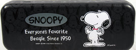 Snoopy Metal Pencil Box With Removable Tray - snoopn4pnuts.com