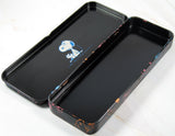Snoopy Metal Pencil Box With Hinged Lid