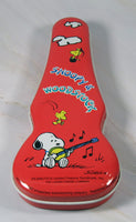 Snoopy Die-Cut Metal Pencil Box