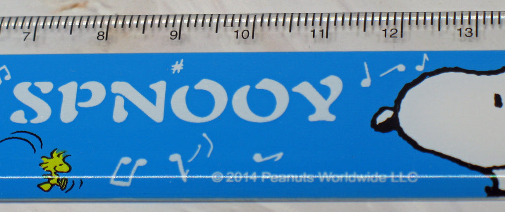 Snoopy Office Set (Ruler, Pencil, And Eraser) - Peanuts Gang (Snoopy N ...