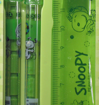 Snoopy Office Set (Mechanical Pencils, Ruler, and Eraser) - snoopn4pnuts.com