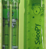 Snoopy Office Set (Mechanical Pencils, Ruler, and Eraser)