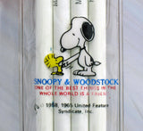 Snoopy Flying Ace Vintage Butterfly Originals Pencil Set and Sharpener