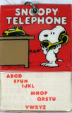Snoopy Mini Telephone Book (New But Near Mint)