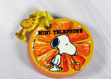 Snoopy Orange-Shaped Mini Phone Book