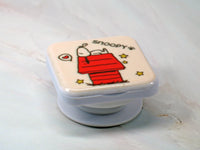 Peanuts Pop Socket Cell Phone Holder With Mirror - Snoopy's Doghouse - snoopn4pnuts.com