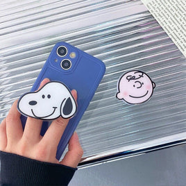Peanuts Pop Socket Cell Phone Holder - Snoopy and Charlie Brown - snoopn4pnuts.com