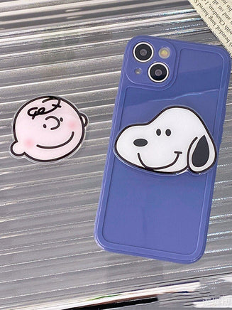 Peanuts Pop Socket Cell Phone Holder - Snoopy and Charlie Brown - snoopn4pnuts.com