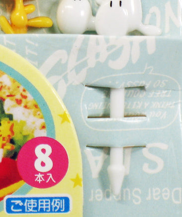 Snoopy and Woodstock Reusable Cake and Other Foods Picks Set - snoopn4pnuts.com