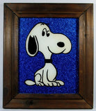 Snoopy Glitter Framed Wall Decor