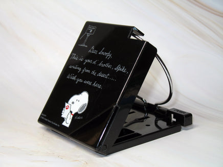 Snoopy Picture With Spring - Loaded Easel Back Support - Unique! - snoopn4pnuts.com