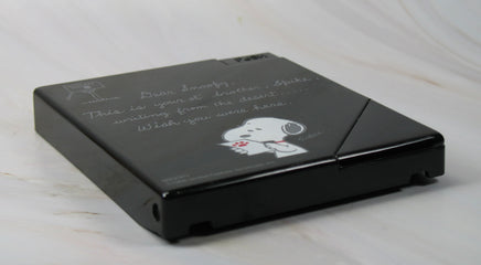 Snoopy Picture With Spring - Loaded Easel Back Support - Unique! - snoopn4pnuts.com