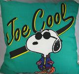Snoopy Throw Pillow - Beagle  Rap/Joe Cool