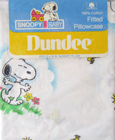 Dundee Baby Snoopy Nursery Fitted Pillow Case