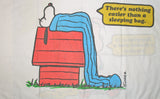 Peanuts Gang Vintage Pillow Case - Happiness Is A Thumb and A Blanket (2 Small Holes)