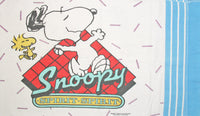 Snoopy and Woodstock Flannel Pillow Case
