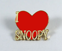 I Love Snoopy Enamel Pin