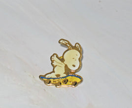 Snoopy Skateboarder Enamel Pin - snoopn4pnuts.com