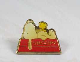 Snoopy and Woodstock Enamel Pin - snoopn4pnuts.com