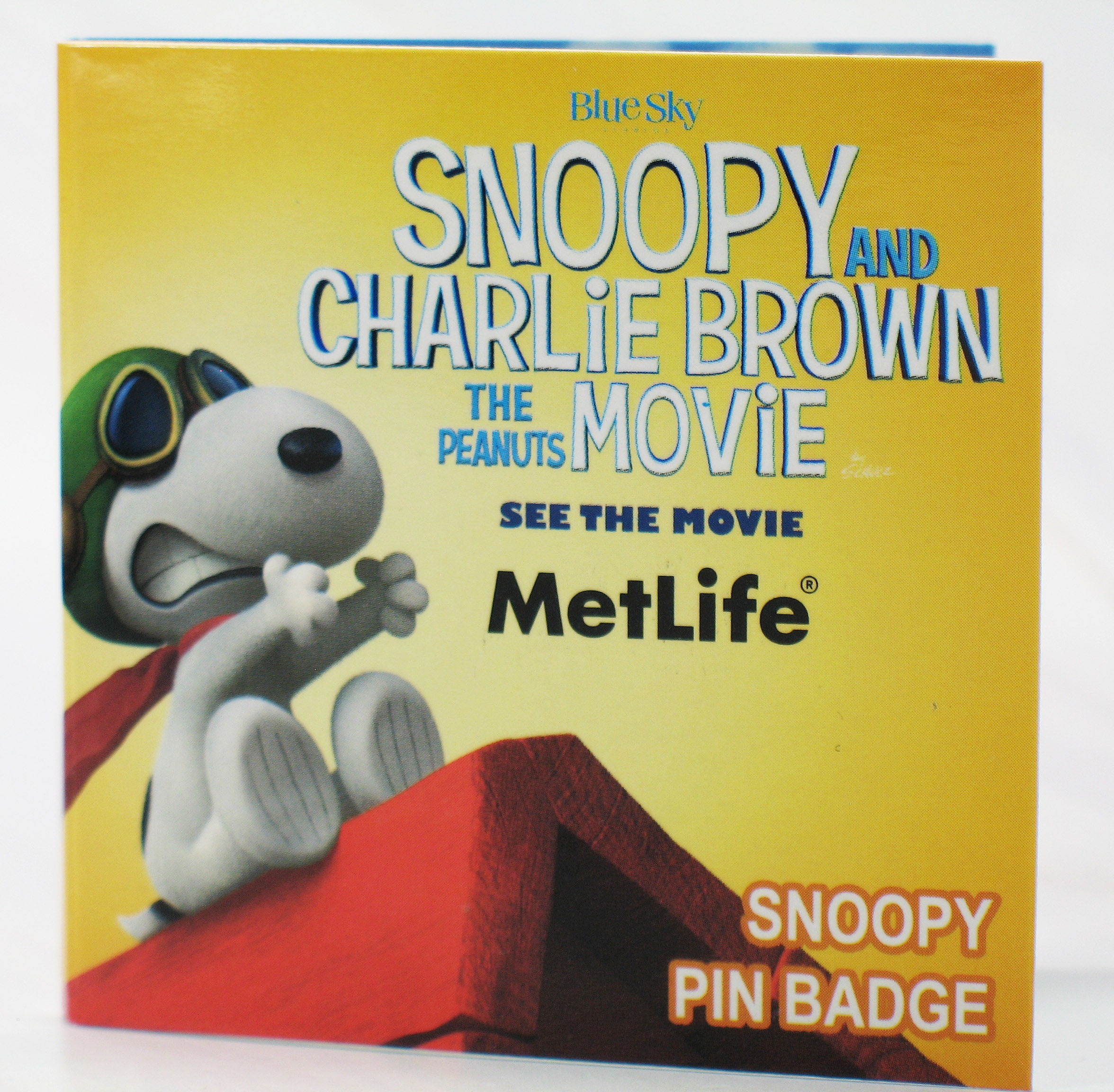 Peanuts Movie Enamel Pin - Snoopy | snoopn4pnuts.com