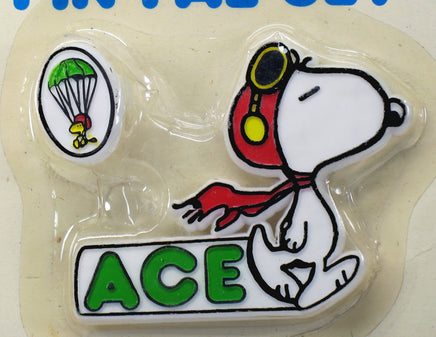 Snoopy Vintage Pin Pal Set - snoopn4pnuts.com
