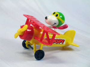 Snoopy Flying Ace In Airplane